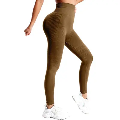 Seamless High-Elasticity Hip-Lifting Yoga Leggings - 6