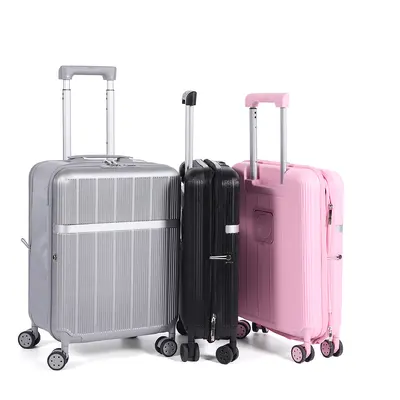 Yeni Model Taşınabilir Katlanabilir Bavul Tekerli Bavul 20 İnç Kabin Boy Evrensel Tekerlek Büyük Kapasiteli Seyahat Şifreli Bavul