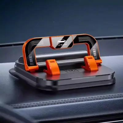 2-in-1 Phone Holder and Parking Number Plate for Car Dashboard - 5