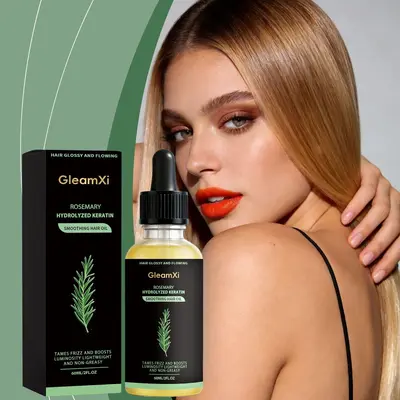 GleamXi rosemary hair care oil with herbal extracts