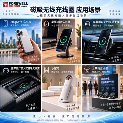 Wireless charging coil, Apple, powerbank, A11, magnetic sensor