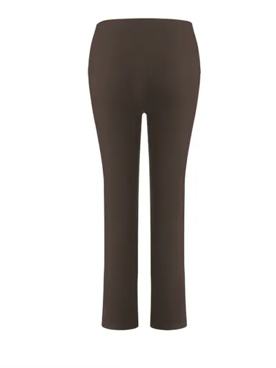 Damen Yogahose mit Mikro-Flare, Sommer, 7/8-Länge