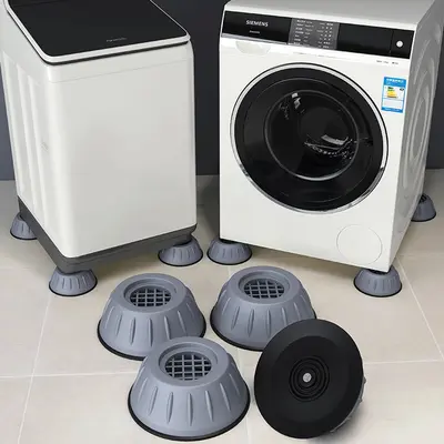 Üretici toptan çamaşır makinesi ayak pedleri, yükseltici kaymaz ve darbeye dayanıklı pedler, depolama rafı tabanı, buzdolabı tripod, sessiz ve sağlam