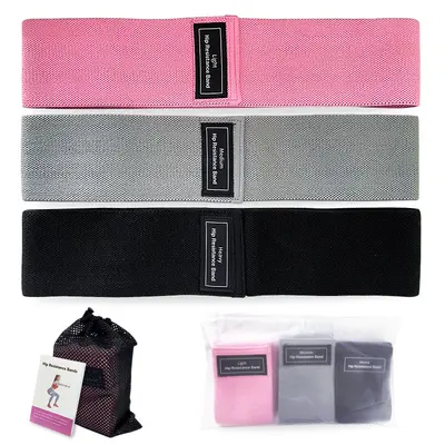 Knitted Resistance Band for Yoga and Glute Training, Elastic Hip Ring - 6