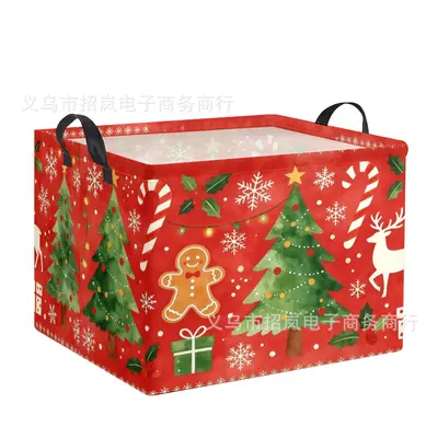 Foldable Laundry Hamper, Large Square Storage Basket