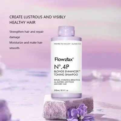 Lila Tönungsshampoo mit Blondverstärker - 4