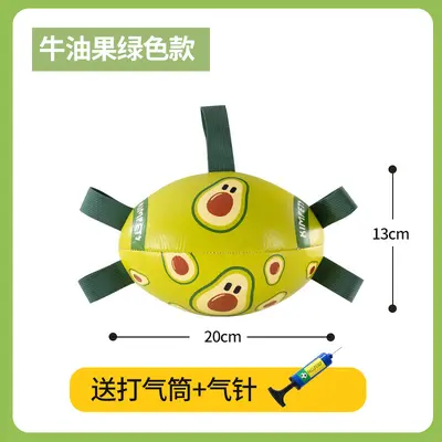 Interactive Football Dog Toy for Outdoor Use, Bite-Resistant - 12