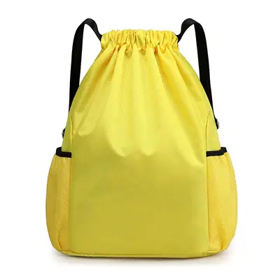 Sports Backpack with Printable Logo, Water-Resistant Drawstring - 6