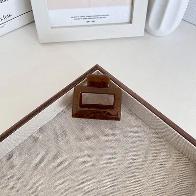 Large Square Hair Clip for Thick Hair, Bun Clip - 8