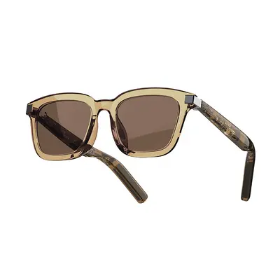 Cross-border black technology smart Bluetooth glasses wireless headphones polarized music player sunglasses sunglasses smart glasses - 4