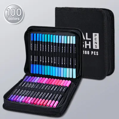 Beidseitiger Aquarellstift Kunstmalerei umweltfreundlich - 13