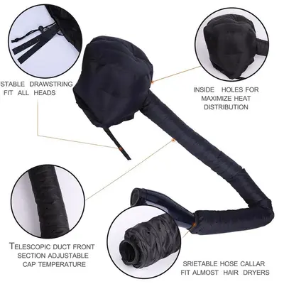 Hair Dryer Drying Nozzle for Perm and Color Care - 5