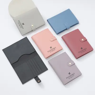 Multi-Function Passport and Document Bag with Card Holder, Large Capacity