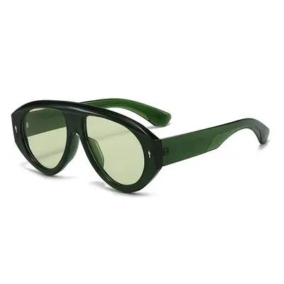 Pilotenbrille 2026 mit roter Fassung - 5
