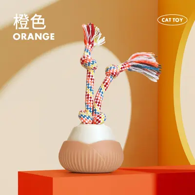 Smart Cat Toy Ball with Rope, Automatic Rolling Set - 8