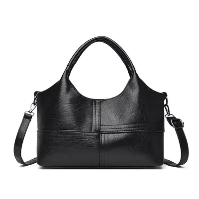 Soft Leather Women's Handbag, Lightweight Large Capacity Crossbody - 8