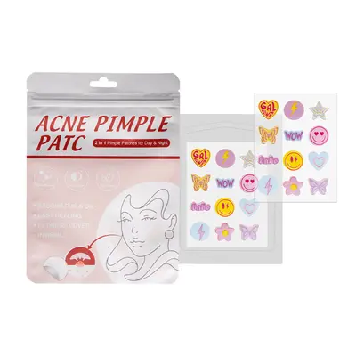 Mixed Pattern Acne Patch, Bagged Pimple Patches - 5