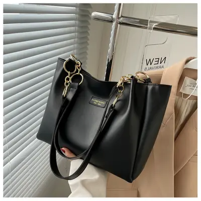Large-Capacity Women's Tote Bag, Single Shoulder, Everyday Commuting - 8