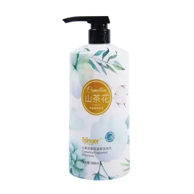 Qin Er Camellia Shampoo, amino acid formula, oil control foam