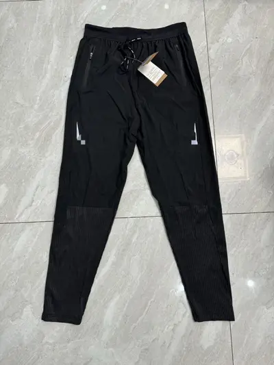 Men's Reflective Cropped Sports Pants, Breathable, Quick-Dry, Slim Fit - 6