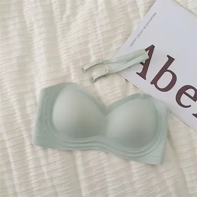 Strapless Push-Up Bra, Non-Slip Bandeau for Small Busts - 9