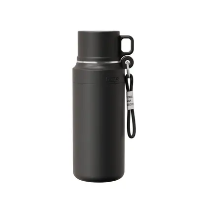 316 Paslanmaz Çelik Termos Bardak, 500 ml Büyük Kapasiteli Çay Süzgeçli Taşınabilir - 6