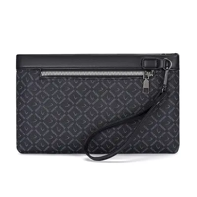 Men's Clutch Bag, Large Capacity Envelope Handbag - 4