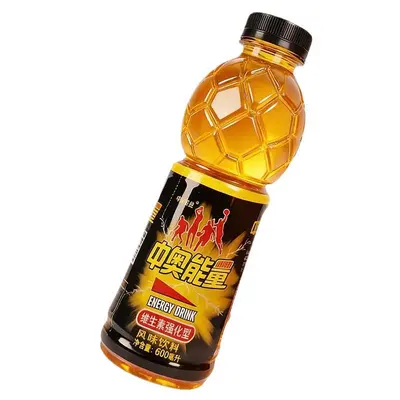 中奥体力能量600ml大瓶牛磺酸强化型维生素功能运动饮料经典原味