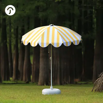 Großer Designer-Sonnenschirm für Homestay, Strand und Garten