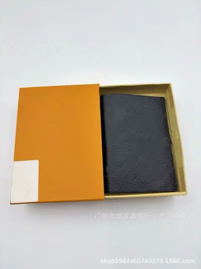 Pasaport cüzdanı vintage monogram çok kartlı belge organizer