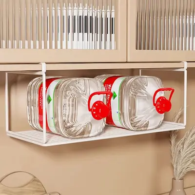 Kitchen wall-mounted storage rack, multi-function cabinet shelf system - 5