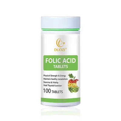 Folic Acid Vitamin Supplement Tablets