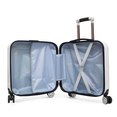 Geschenkkoffer mit Logodruck, Kinder-Trolley mit Universalrollen - 5