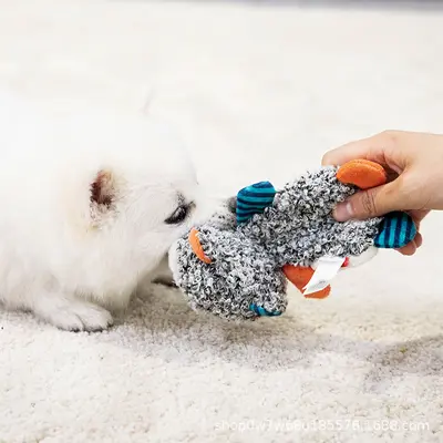 GiGwi Küçük Irk Köpek Oyuncağı, Sesli Peluş Tilki Serisi - 3