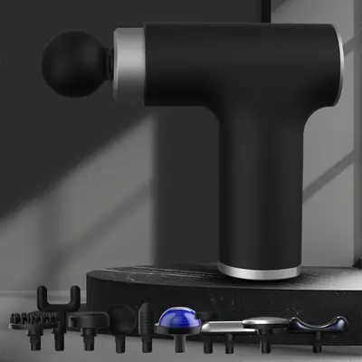Kabellose Nackenfaszienpistole mit Kalt-Warm-Kompresse und Vibration - 7
