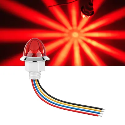 LED mini karpuz lambası 1,25 inç kamyon yan işaret lambası - 8