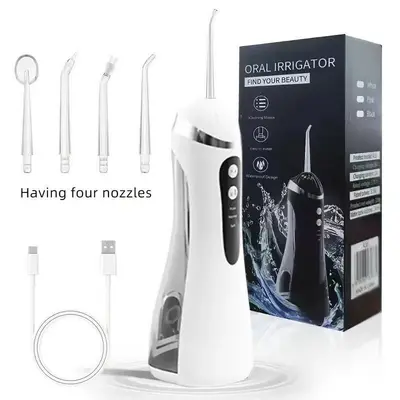 超声波高压冲牙器洗牙器便携式家用电动正畸水牙线专用口腔水枪 - 7