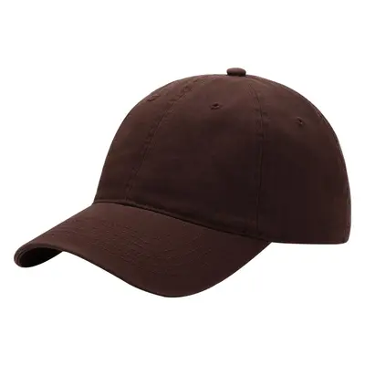 Combed Cotton Baseball Cap Solid Color Water Washed Hat Simple Trendy Duck Bill Cap Outdoor Popular Versatile Soft Top Sun Visor Hat - 10