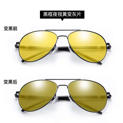 209 Polarized Photochromic Sunglasses, Day and Night Use, for Driving - 9