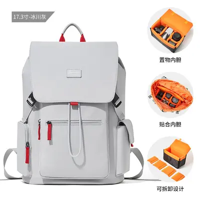 Waterproof Large Capacity Laptop Backpack with Starry Sky Print - 12