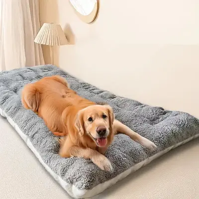 Vier-Jahreszeiten-Hundebett Thai Golden Retriever Großes Haustier-Schlafmatte Hund Internet-Berühmtheitsmatte Doppelseitige Hundehaus- und Katzenhausmatte - 1