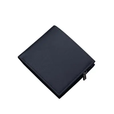 Erkek Kısa Cüzdan, Fermuarlı, Çoklu Kart Yuvalı, Kalın Model - 6
