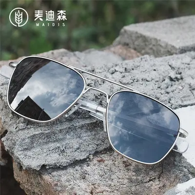 Jamie 8111 Erkek Pilot Güneş Gözlüğü, Retro Polarize, Sürüş İçin - 4