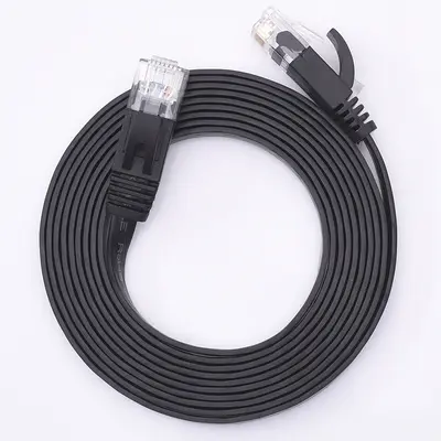 CAT6 flat network cable, oxygen-free pure copper, gigabit, 8 core - 9
