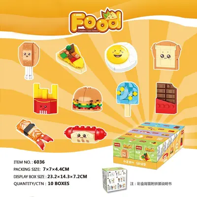 Bausteine-Set, Feuerwehr-Lernspielzeug mit Minifiguren - 6