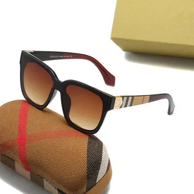 B-Marke große eckige Sonnenbrille, Unisex, leicht, UV-Schutz - 11
