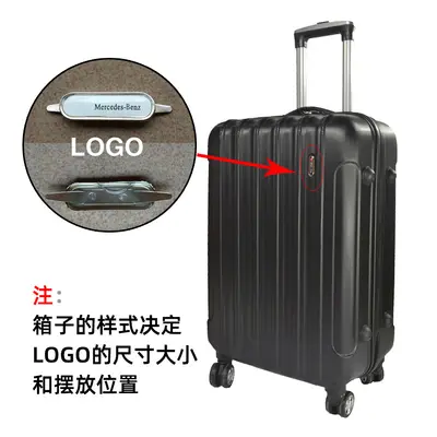 ABS Combination Lock Carry-On Suitcase, Custom Logo Available - 5