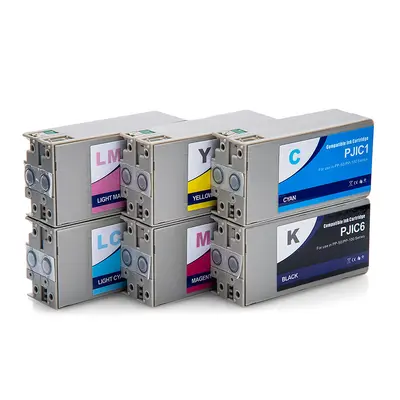 Tintenpatrone PJIC6K für Epson PP-100 Drucker, kompatibel mit PP-50 und PP-100N