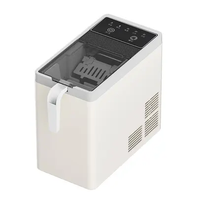 Smart Home Mini Ice Maker Small Dormitory Portable Fully Automatic Ice Cube Machine Bullet-Shaped