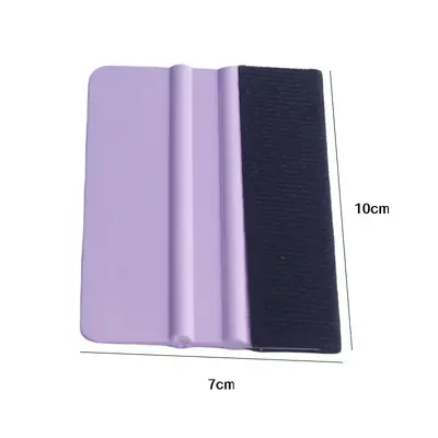 Car Film Application Tool, Felt-Edged Plastic Squeegee - 10